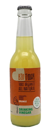 Boisson aromatisée à l'orange au vinaigre de cidre de pomme BIO 330 ml - BIOTODAY
